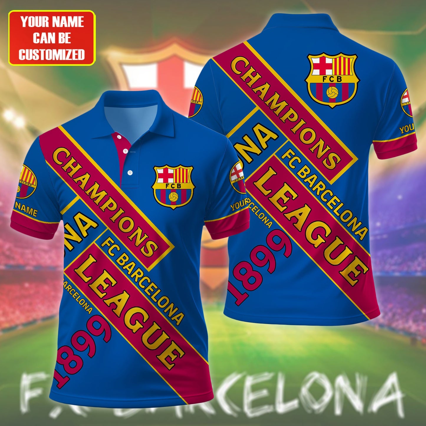 Personalized Barcelona 3D Full Printing Set , Barcelona Shirt , Hoodie , Short , Polo ,hawaii V11