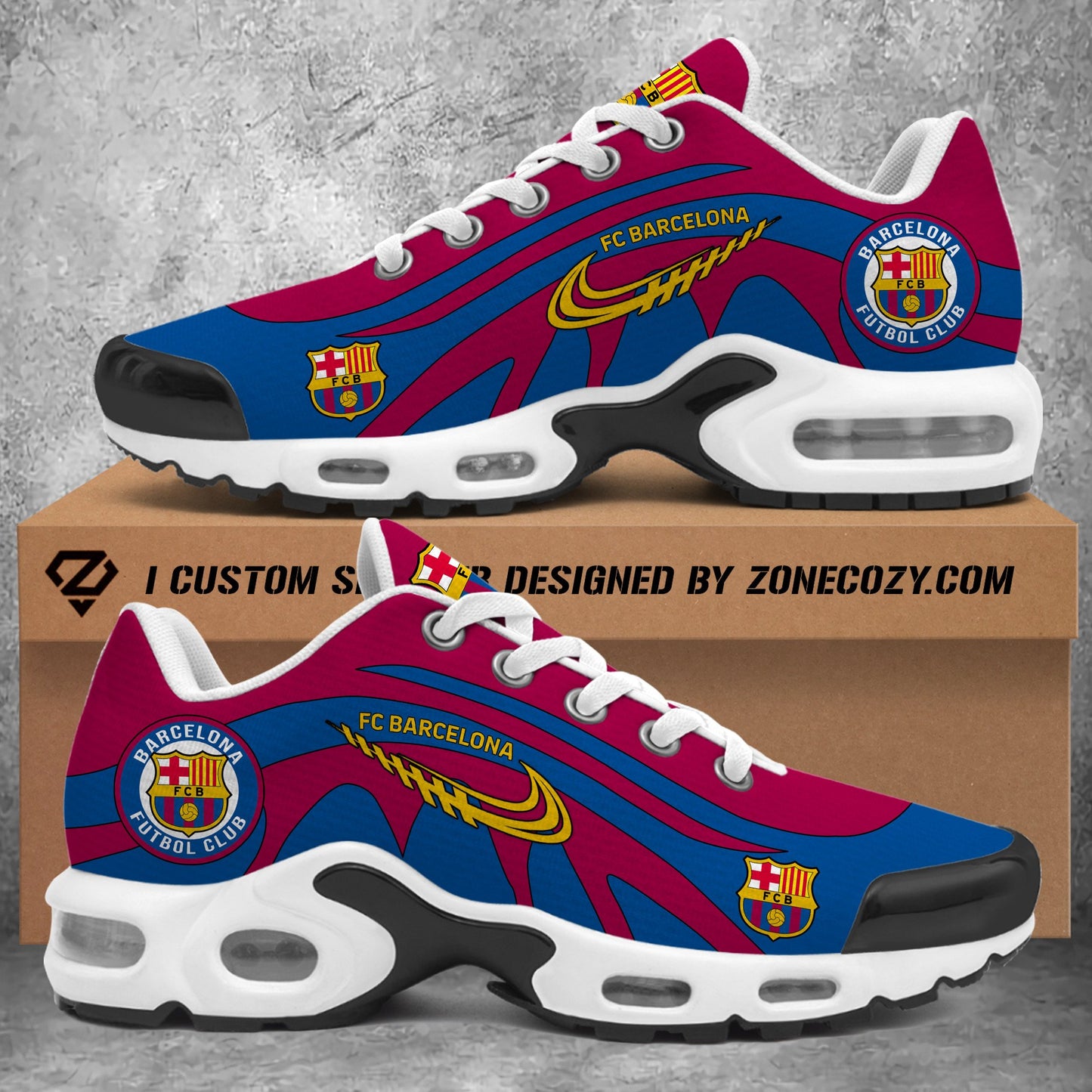 Personalized Barcelona Air Cushion Sneaker V9