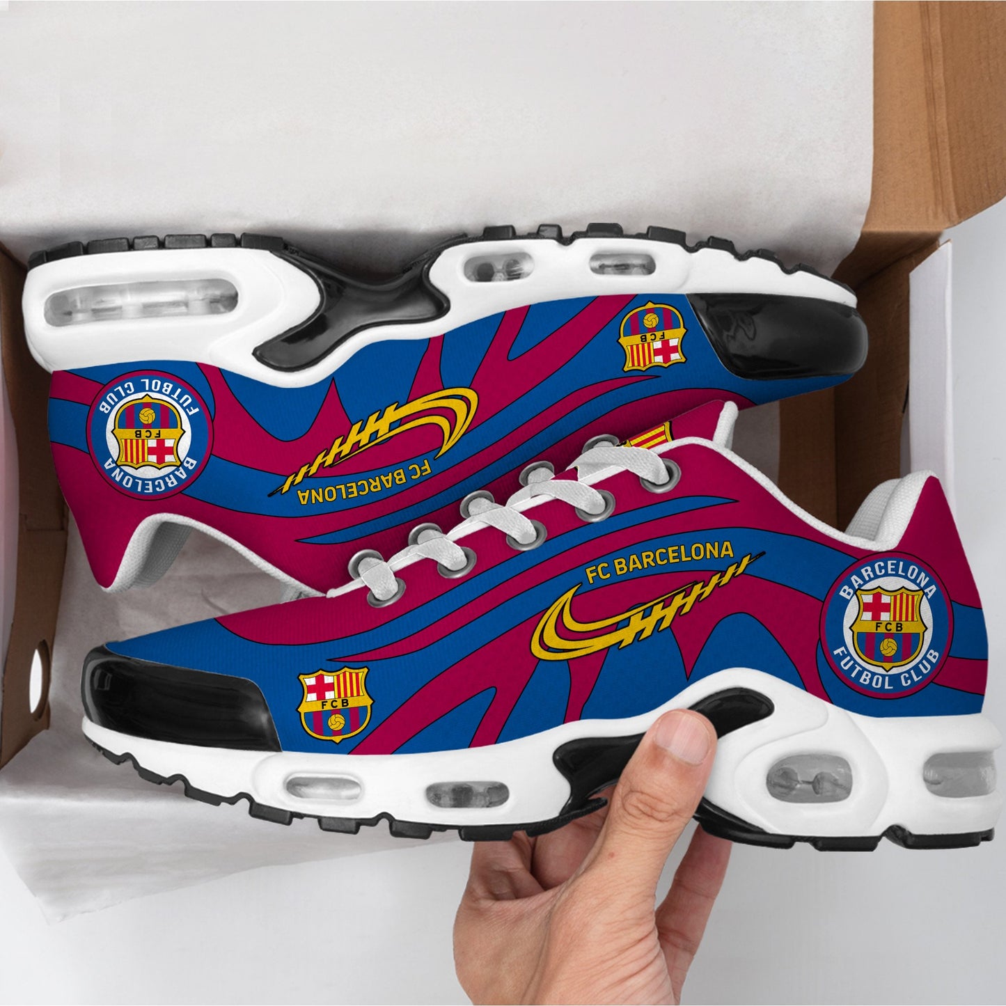 Personalized Barcelona Air Cushion Sneaker V9