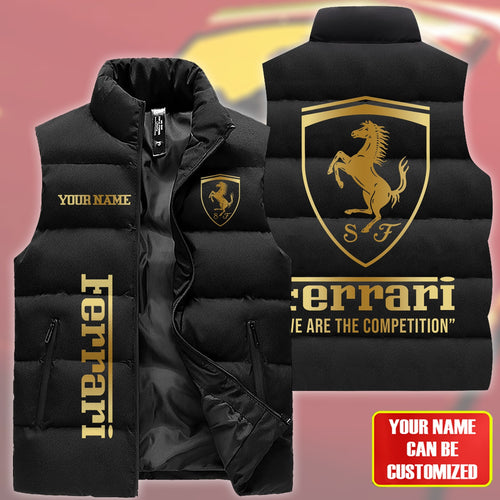 SF Luxury Sleeveless Windproof Puffer Jacket Q170401