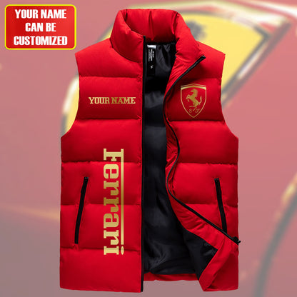 SF Luxury Sleeveless Windproof Puffer Jacket Q170401