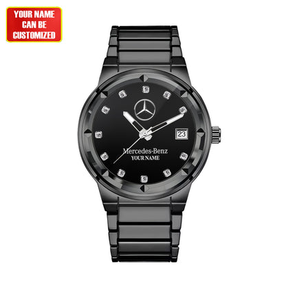 Personalized Merc Steel Quartz Watch