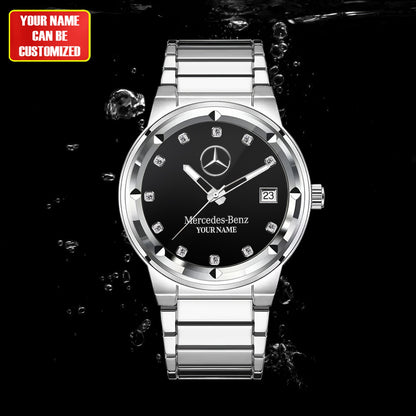 Personalized Merc Steel Quartz Watch