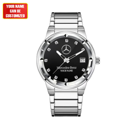 Personalized Merc Steel Quartz Watch