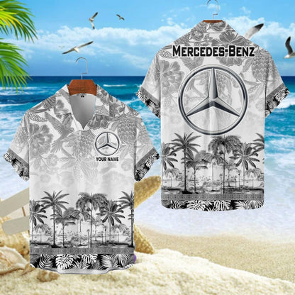 Personalized Merc Tropical Hawaii Shirt Beach Short