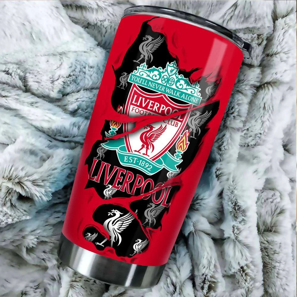 Personalized Liverpool Q4 Stainless Tumbler 20oz 30oz Cup