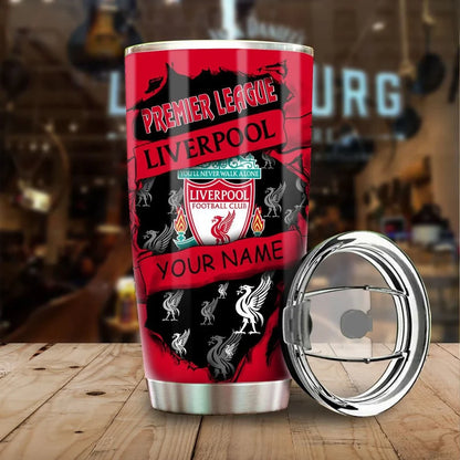 Personalized Liverpool Q4 Stainless Tumbler 20oz 30oz Cup
