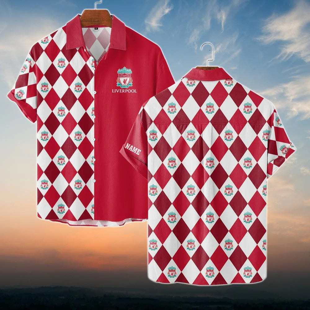 Personalized Liverpool 3D Full Printing Set , Liverpool Shirt , Hoodie , Short , Polo ,hawaii V23
