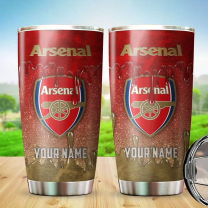 Personalized Arsenal Q2 Stainless Tumbler 20oz 30oz Cup