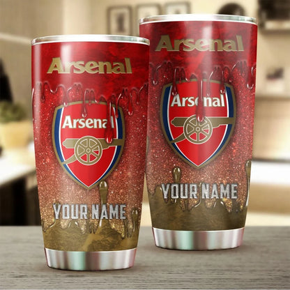 Personalized Arsenal Q2 Stainless Tumbler 20oz 30oz Cup