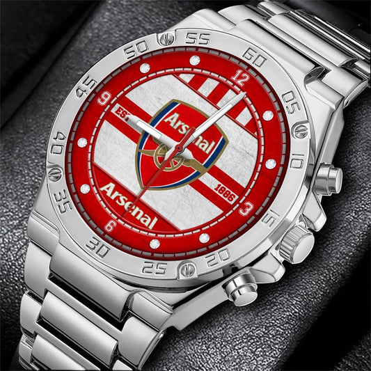 Arsenal Dial Steel Watch