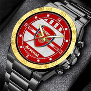 Arsenal Dial Steel Watch