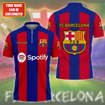 Personalized Barcelona 3D Full Printing Set , Barcelona Shirt , Hoodie , Short , Polo ,hawaii V12
