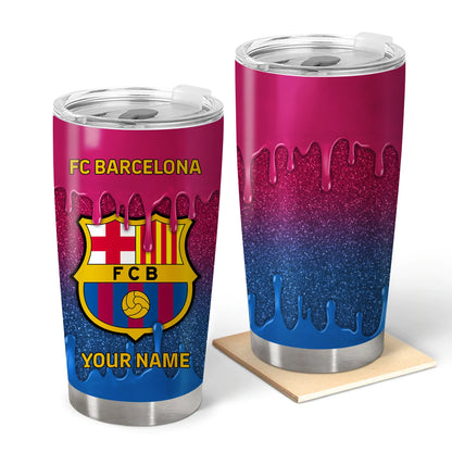 Personalized Barcelona Q2 Stainless Tumbler 20oz 30oz Cup