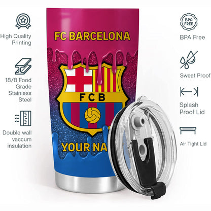 Personalized Barcelona Q2 Stainless Tumbler 20oz 30oz Cup