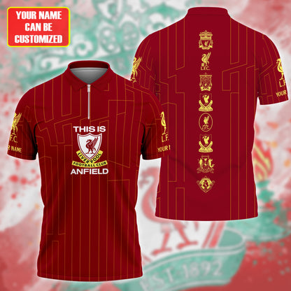 Personalized Liverpool 3D Full Printing Set , Liverpool Shirt , Hoodie , Short , Polo ,hawaii V19