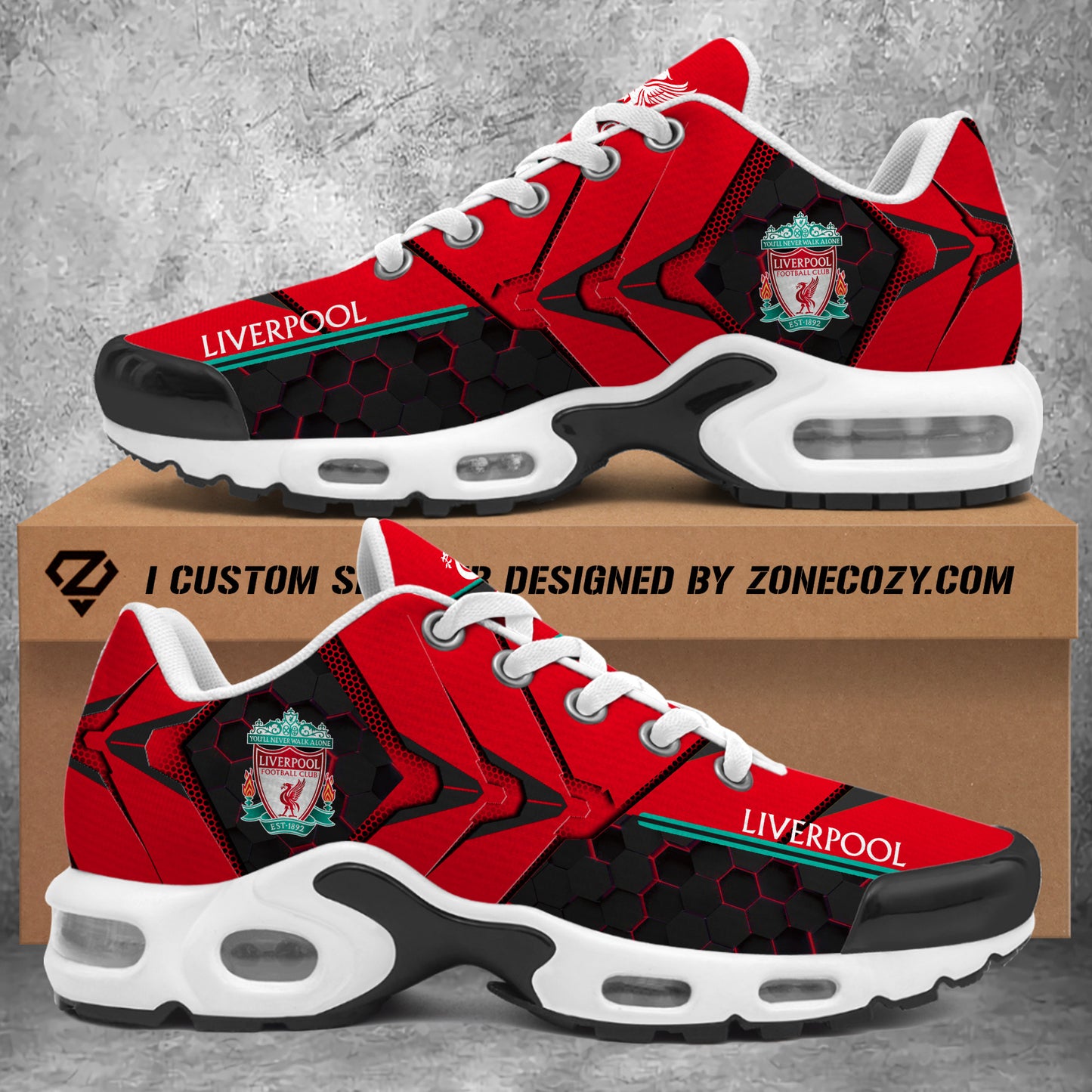 Personalized Liverpool Sport Air Cushion Sneaker V2