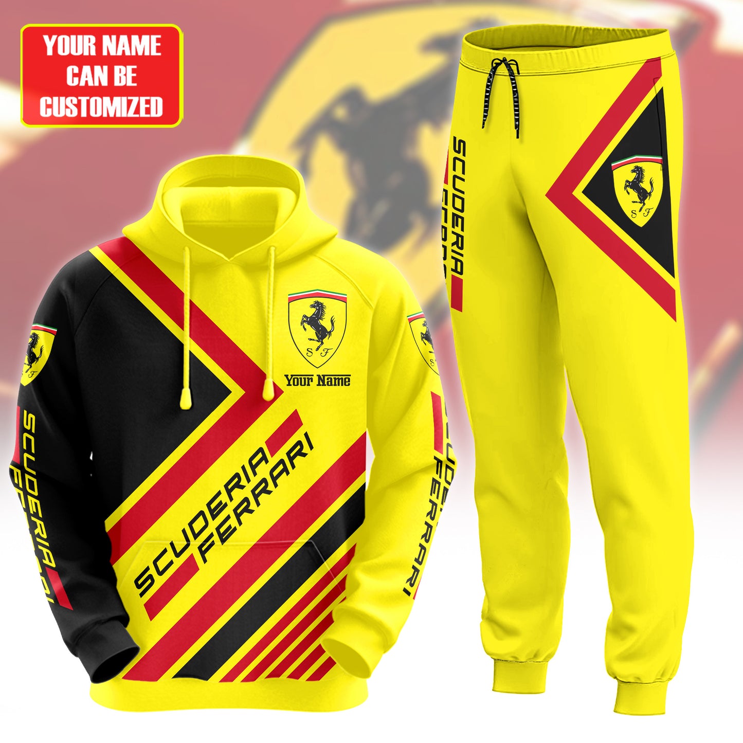 Personalized SF 3D All over Printed Hoodie and Sweatpants set V14