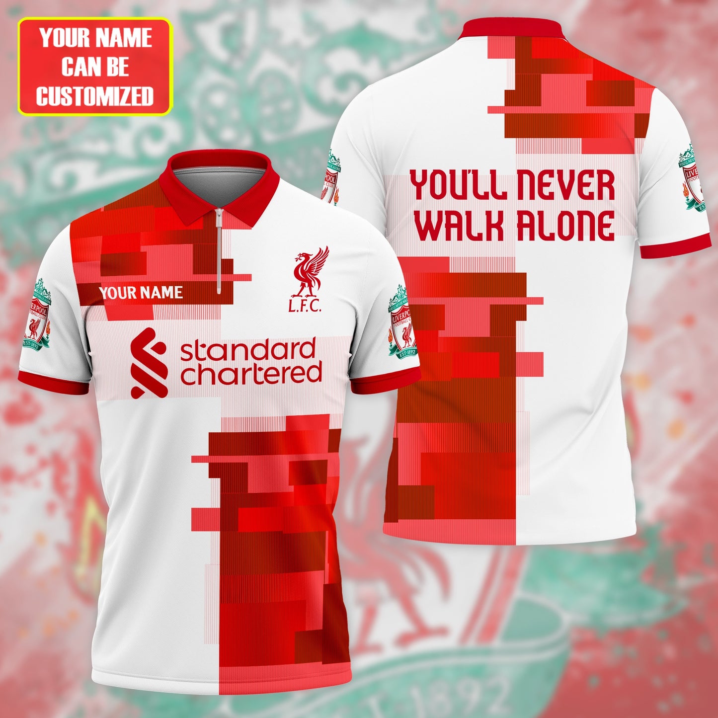 Personalized Liverpool 3D Full Printing Set , Liverpool Shirt , Hoodie , Short , Polo ,hawaii V21