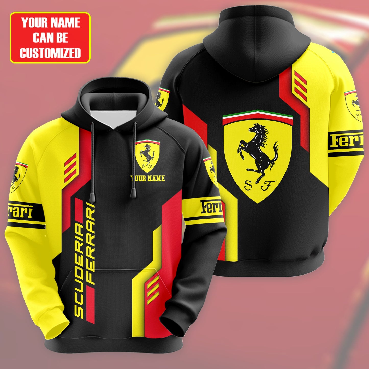 Personalized SF Q14 3D All over Printed Hoodie and Sweatpants set