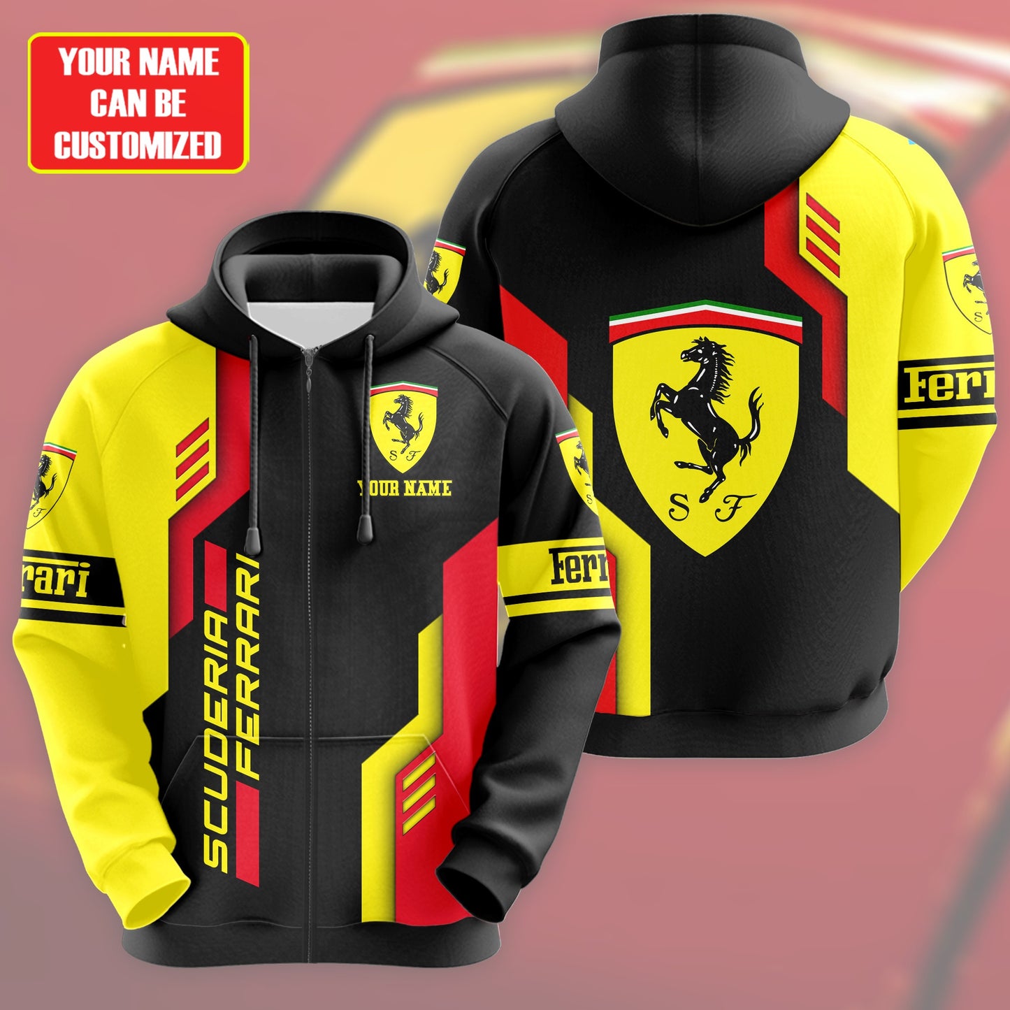 Personalized SF Q14 3D All over Printed Hoodie and Sweatpants set