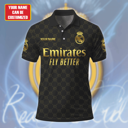 Personalized Real Madrid 3D Full Printing Set , Real Madrid Shirt , Hoodie , Short , Polo ,hawaii V12