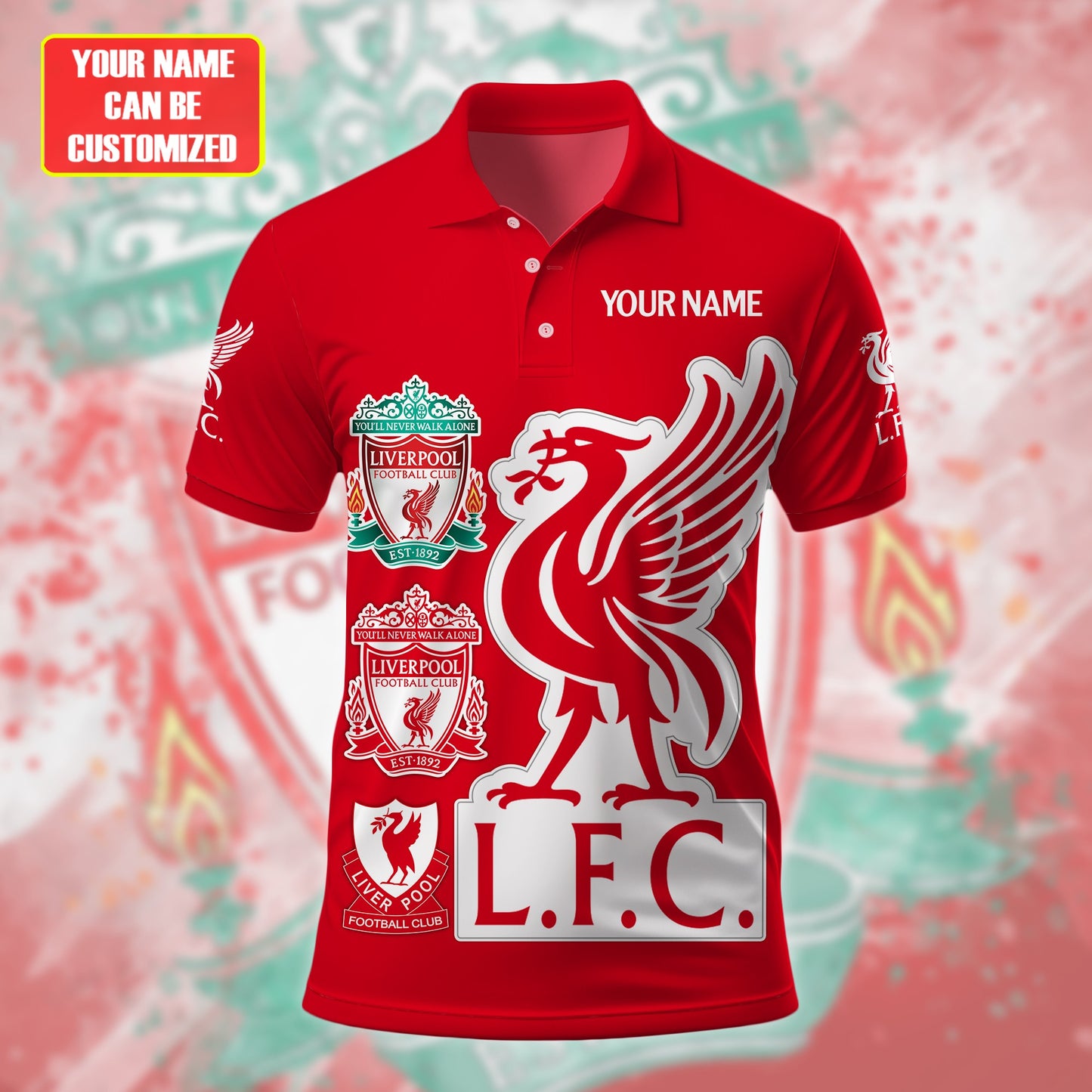 Personalized Liverpool 3D Full Printing Set , Liverpool Shirt , Hoodie , Short , Polo ,hawaii