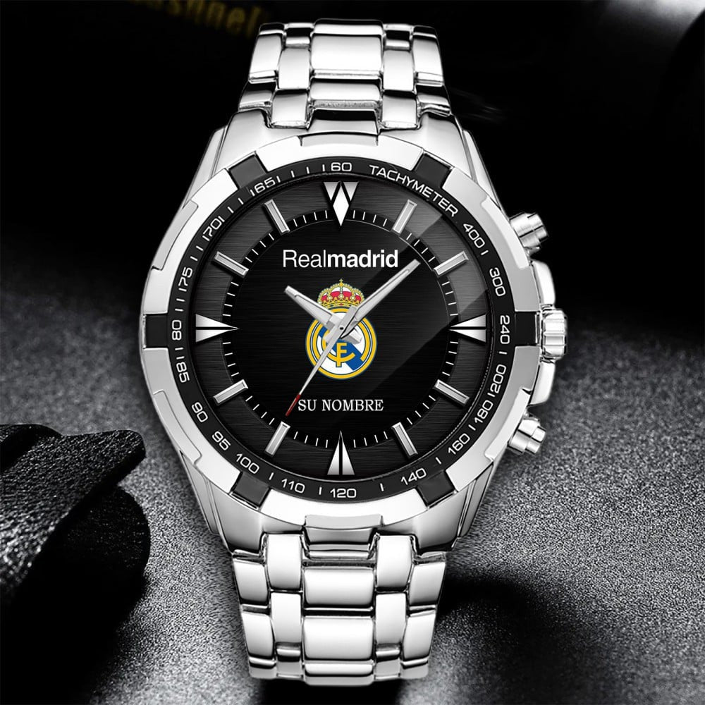 Personalized Real Madrid Alloy Quartz Watch
