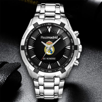 Personalized Real Madrid Alloy Quartz Watch