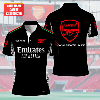Personalized Arsenal 3D Full Printing Set , Arsenal Shirt , Hoodie , Short , Polo ,hawaii V8