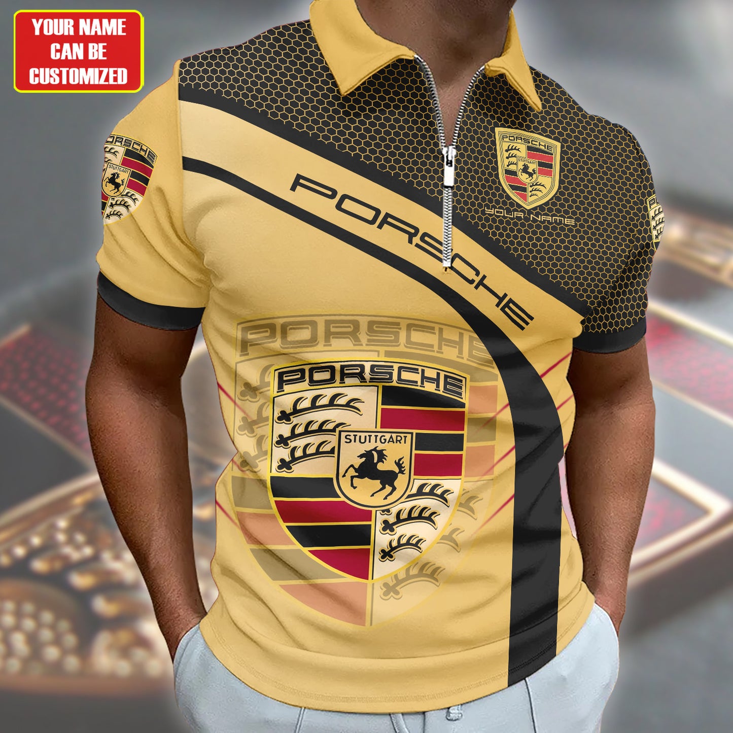 Personalized Pors Sport 3D Full Printing Set , Pors Sport Shirt, Hoodie , Short ,Polo ,hawaii V2