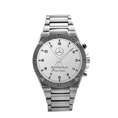 Personalized Merc Parmigiani Dial Steel Watch