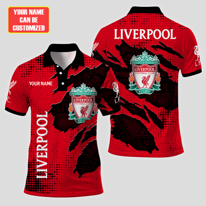 Personalized Liverpool Tear 3D Full Printing Set , Liverpool Shirt , Hoodie , Short , Polo ,hawaii