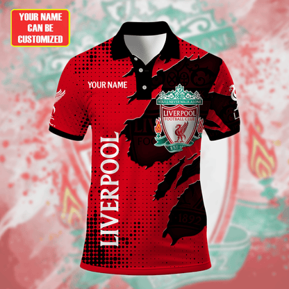Personalized Liverpool Tear 3D Full Printing Set , Liverpool Shirt , Hoodie , Short , Polo ,hawaii