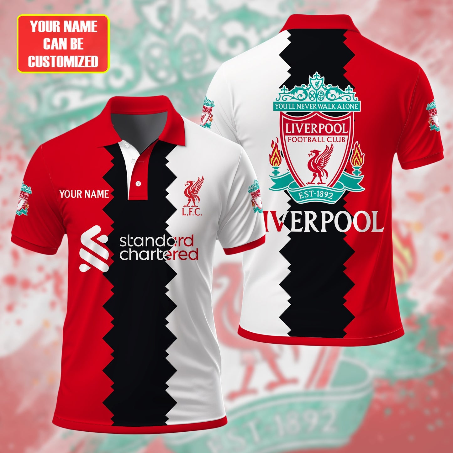 Personalized Liverpool 3D Full Printing Set , Liverpool Shirt , Hoodie , Short , Polo ,hawaii