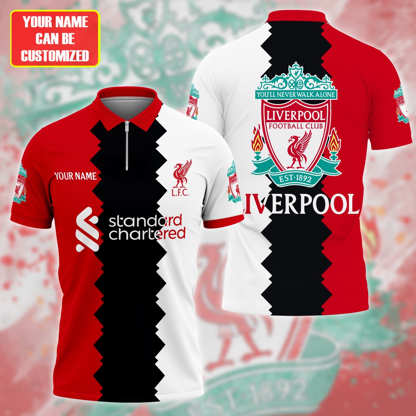 Personalized Liverpool 3D Full Printing Set , Liverpool Shirt , Hoodie , Short , Polo ,hawaii