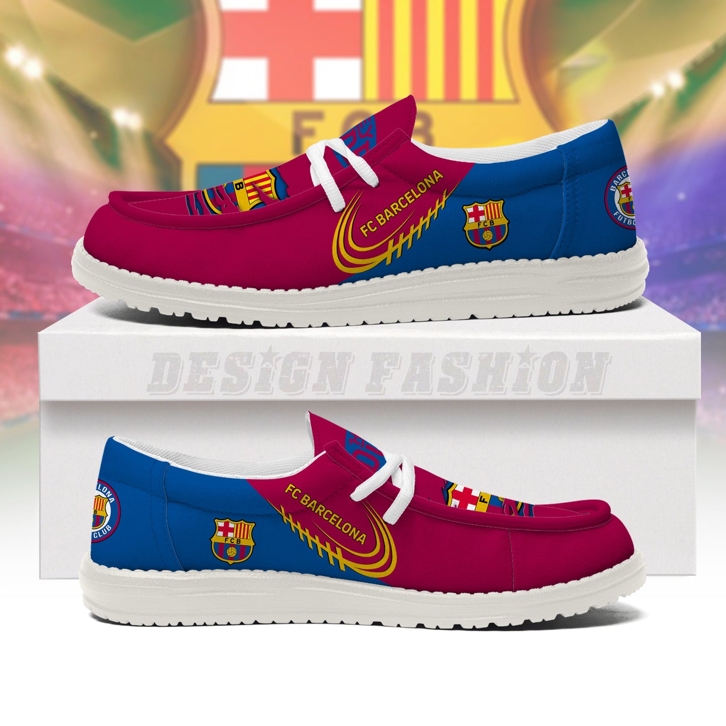 Barcelona FC Dude Shoes Q250401