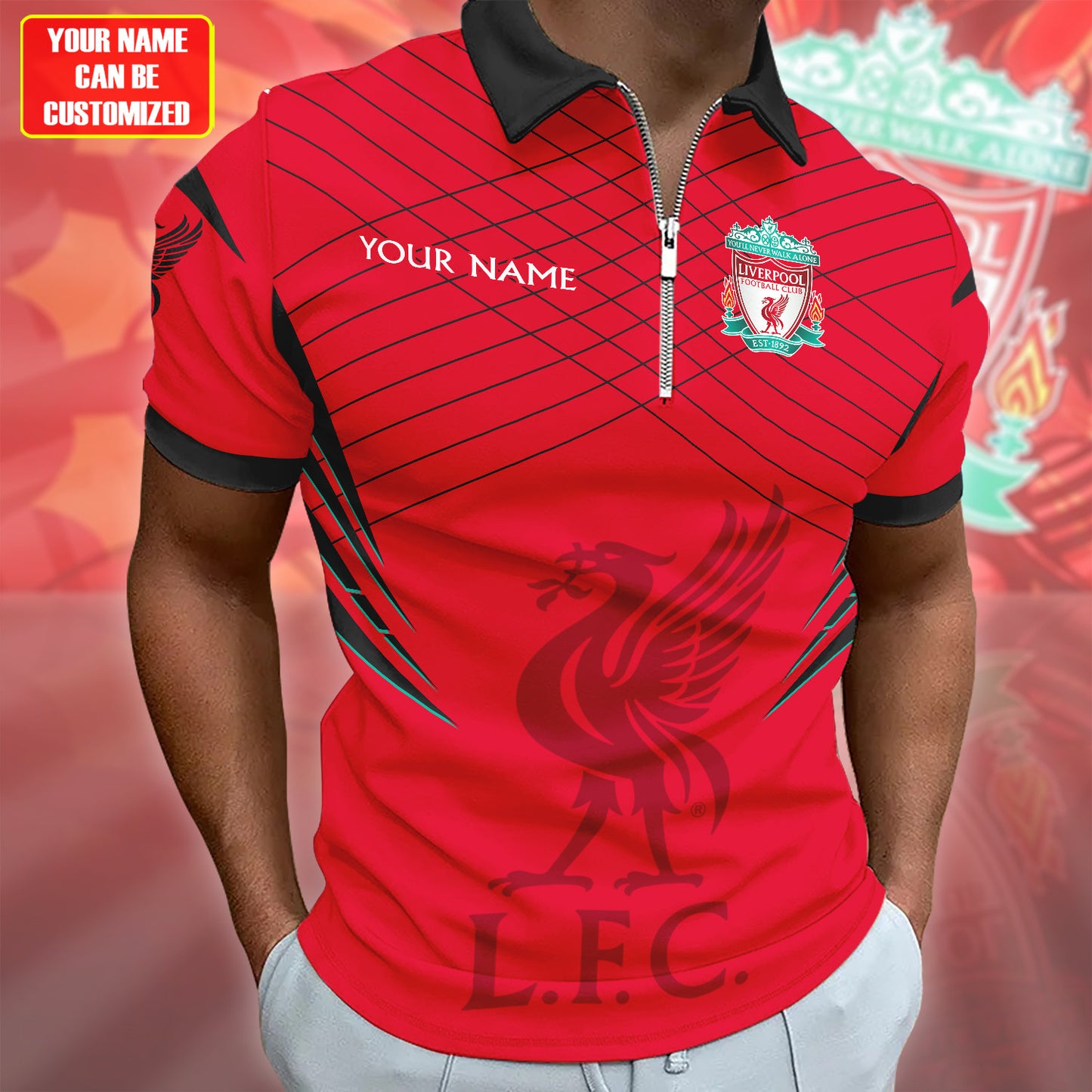 Personalized Liverpool 3D Full Printing Set , Liverpool Shirt , Hoodie , Short , Polo ,hawaii V23