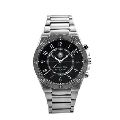 Personalized Merc Luxury Dial Steel Watch