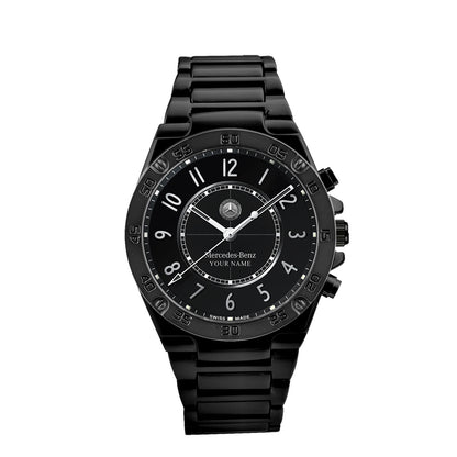 Personalized Merc Luxury Dial Steel Watch