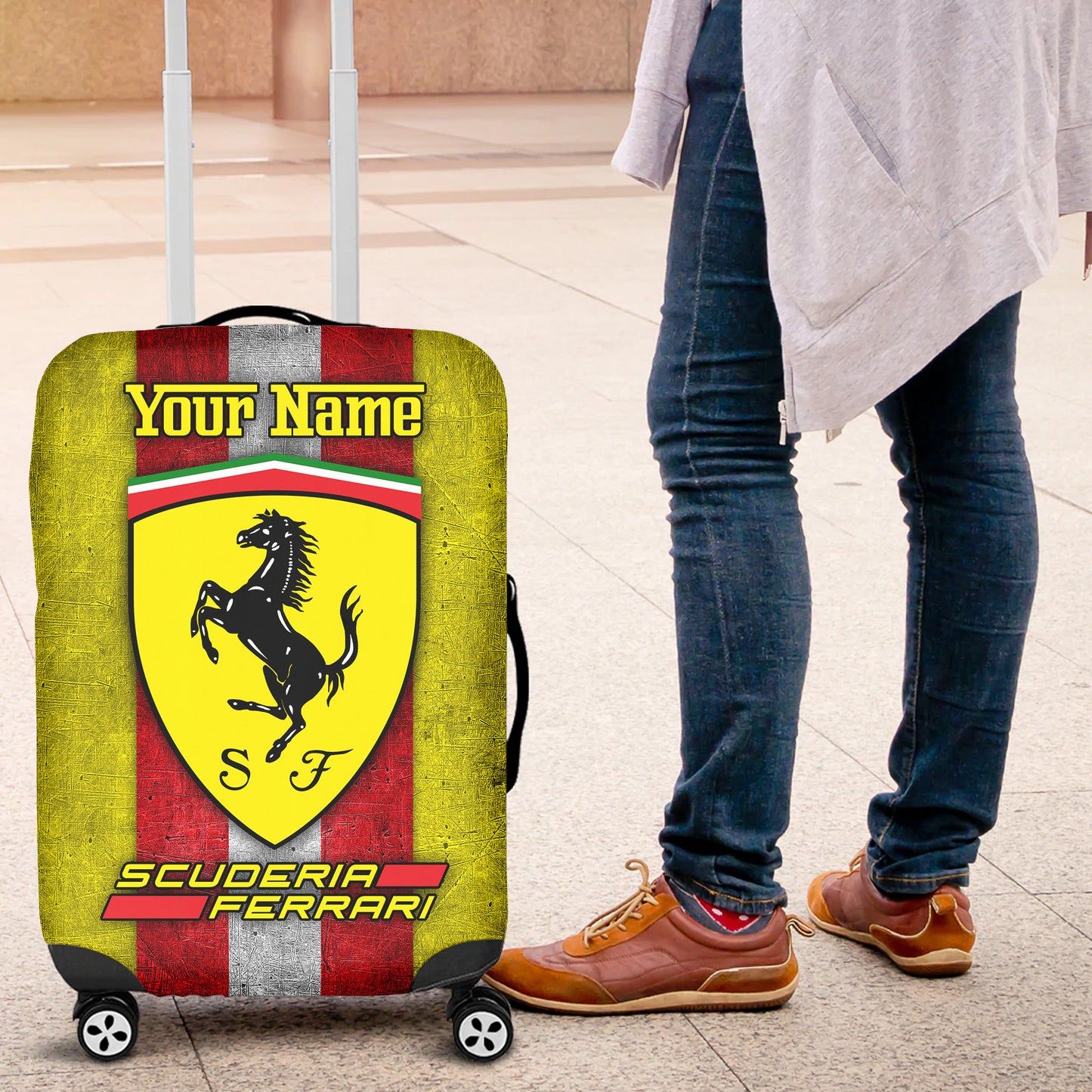Personalized S.F Luggage Cover