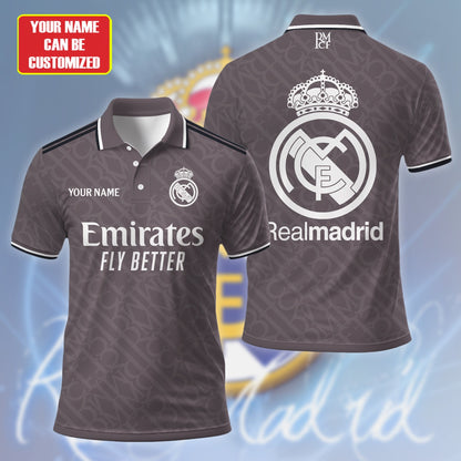 Personalized Real Madrid 3D Full Printing Set , Real Madrid Shirt , Hoodie , Short , Polo ,hawaii V13