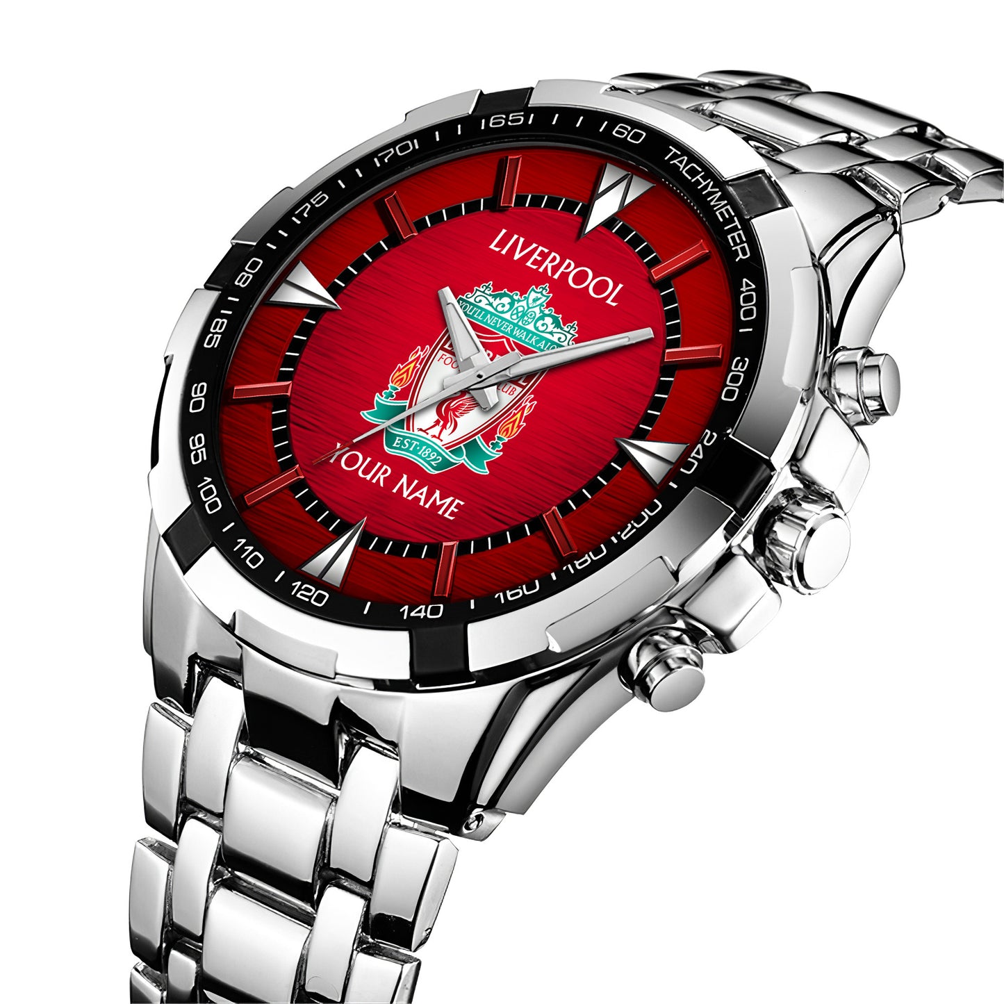 Personalized Liverpool Alloy Quartz Watch