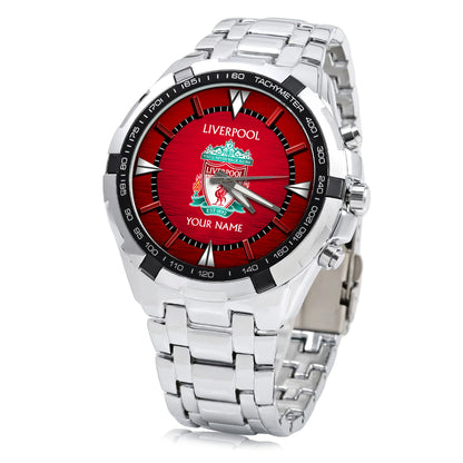 Personalized Liverpool Alloy Quartz Watch