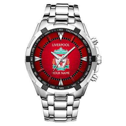 Personalized Liverpool Alloy Quartz Watch