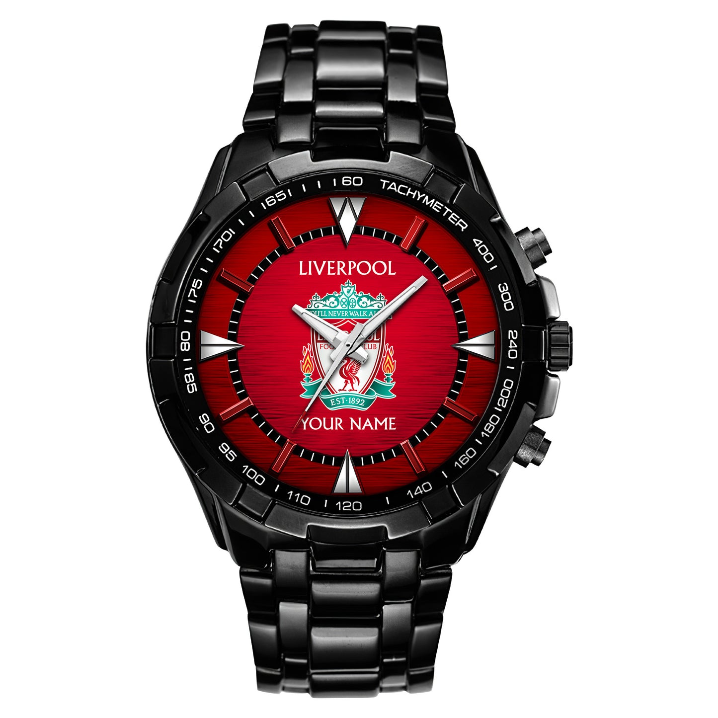 Personalized Liverpool Alloy Quartz Watch