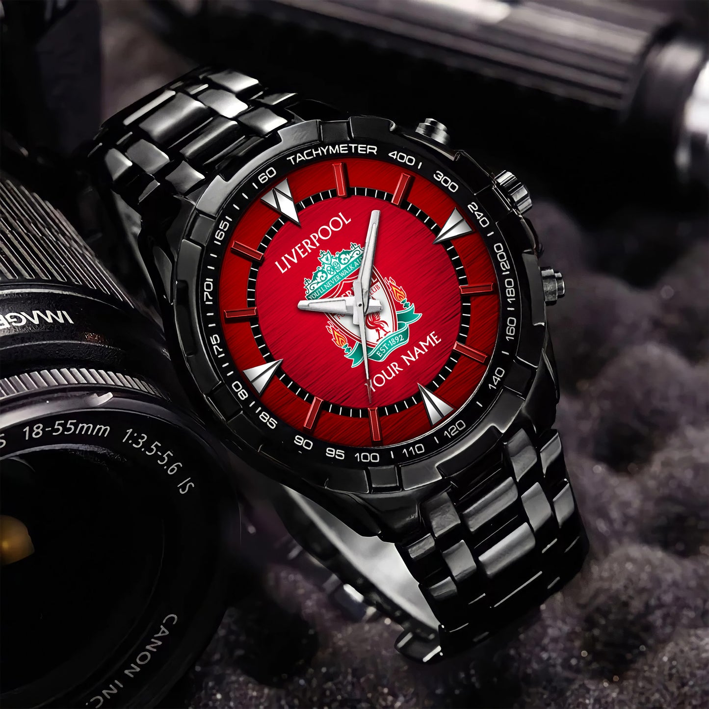 Personalized Liverpool Alloy Quartz Watch
