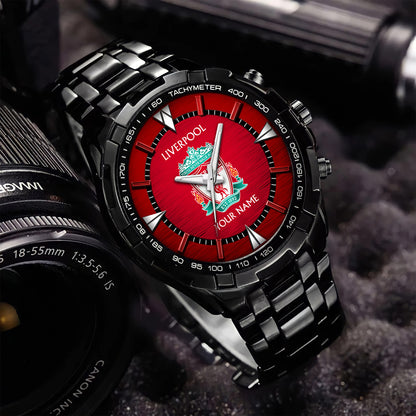 Personalized Liverpool Alloy Quartz Watch