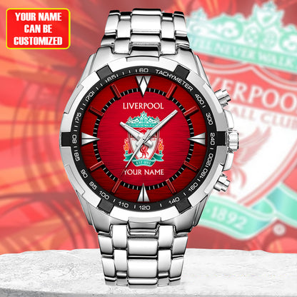 Personalized Liverpool Alloy Quartz Watch