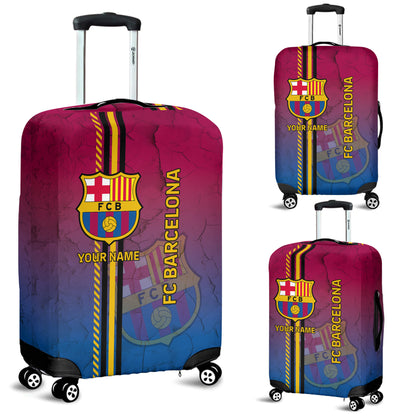 Personalized Barcelona FC Luggage Cover